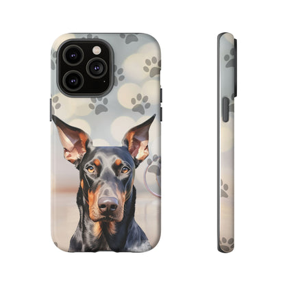 Doberman Phone Case by Tough Cases (Apple iPhone, Samsung Galaxy, and Google Pixel)