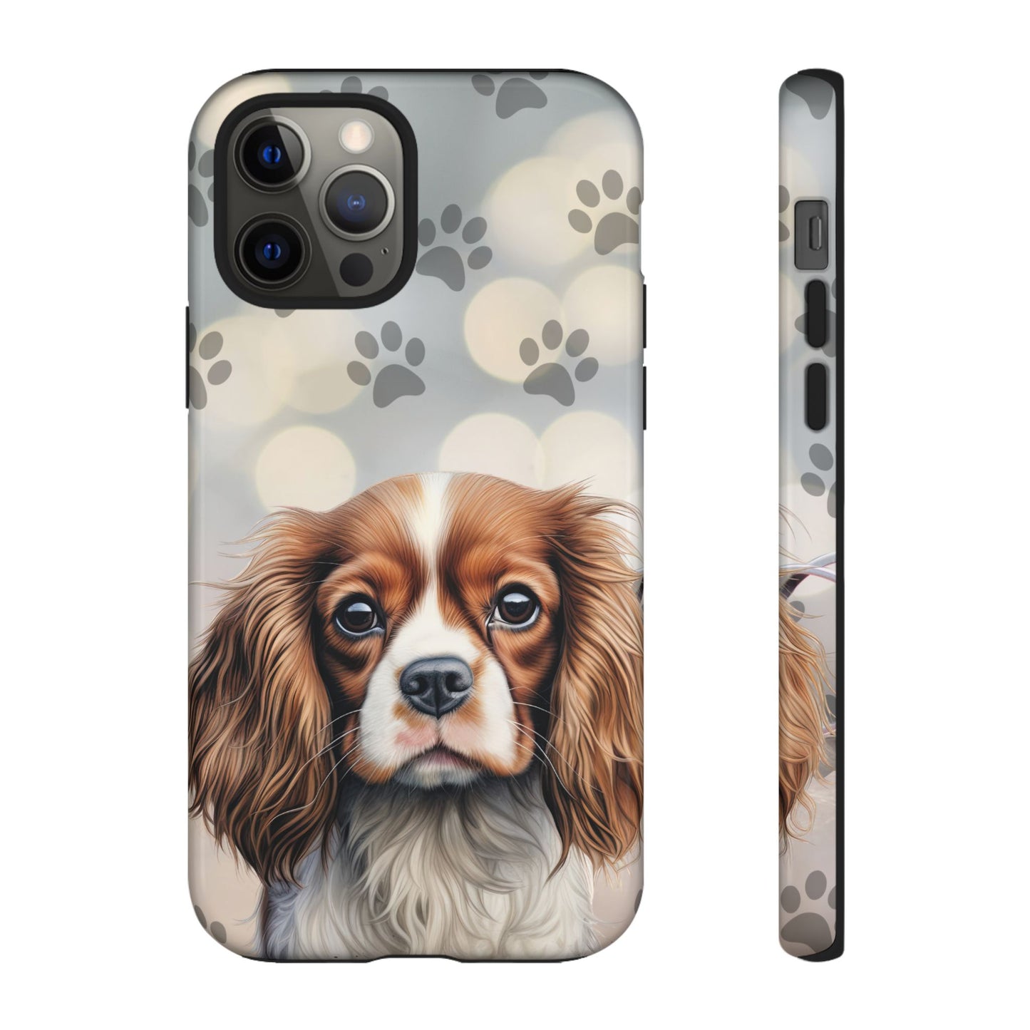 Cavalier King Charles Spaniel phone case by Tough Cases (Apple iPhone, Samsung Galaxy, and Google Pixel)