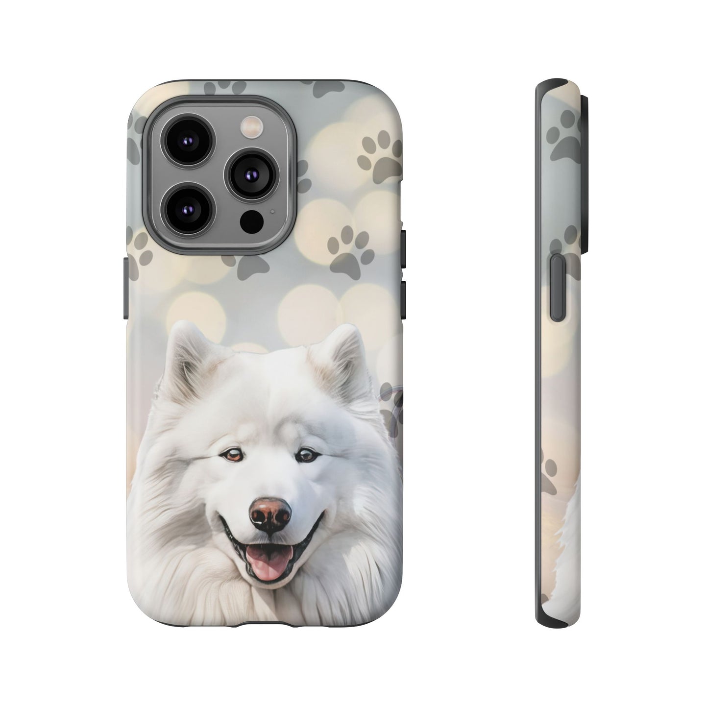 Samoyed Phone Case by Tough Cases (Apple iPhone, Samsung Galaxy, and Google Pixel)
