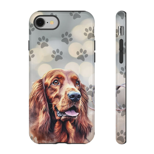 Irish Setter Phone Case by Tough Cases (Apple iPhone, Samsung Galaxy, and Google Pixel)