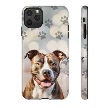 Phone Case by Tough Cases (Apple iphone, Samsung Galaxy, Google Pixel) Staffordshire Terrier