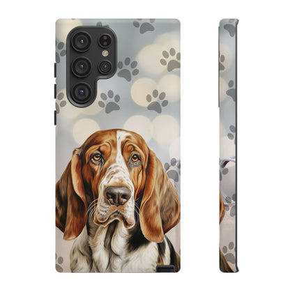Basset Hound Phone Case by Tough Cases (Apple iPhone, Samsung Galaxy, and Google Pixel)