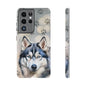 Siberian Husky Phone Cases by Tough Cases (Apple iPhone, Samsung Galaxy, and Google Pixel)