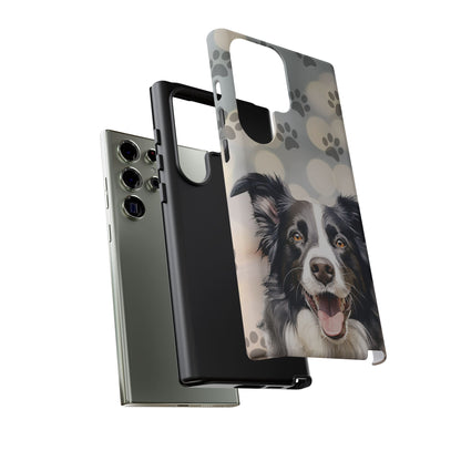 Border Collie Phone Case by Tough Cases (Apple iPhone, Samsung Galaxy, and Google Pixel)