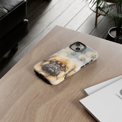 Pekingese by Tough Cases (Apple iPhone, Samsung Galaxy, and Google Pixel devices)