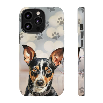 Rat Terrier by Tough Cases a (Apple iPhone, Samsung Galaxy, and Google Pixel)