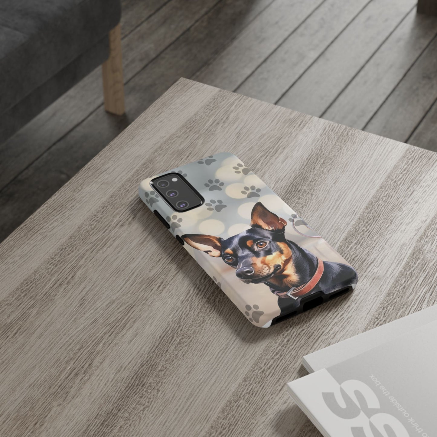 Miniature Pinscher by Tough Cases (Apple iPhone, Samsung Galaxy, and Google Pixel)
