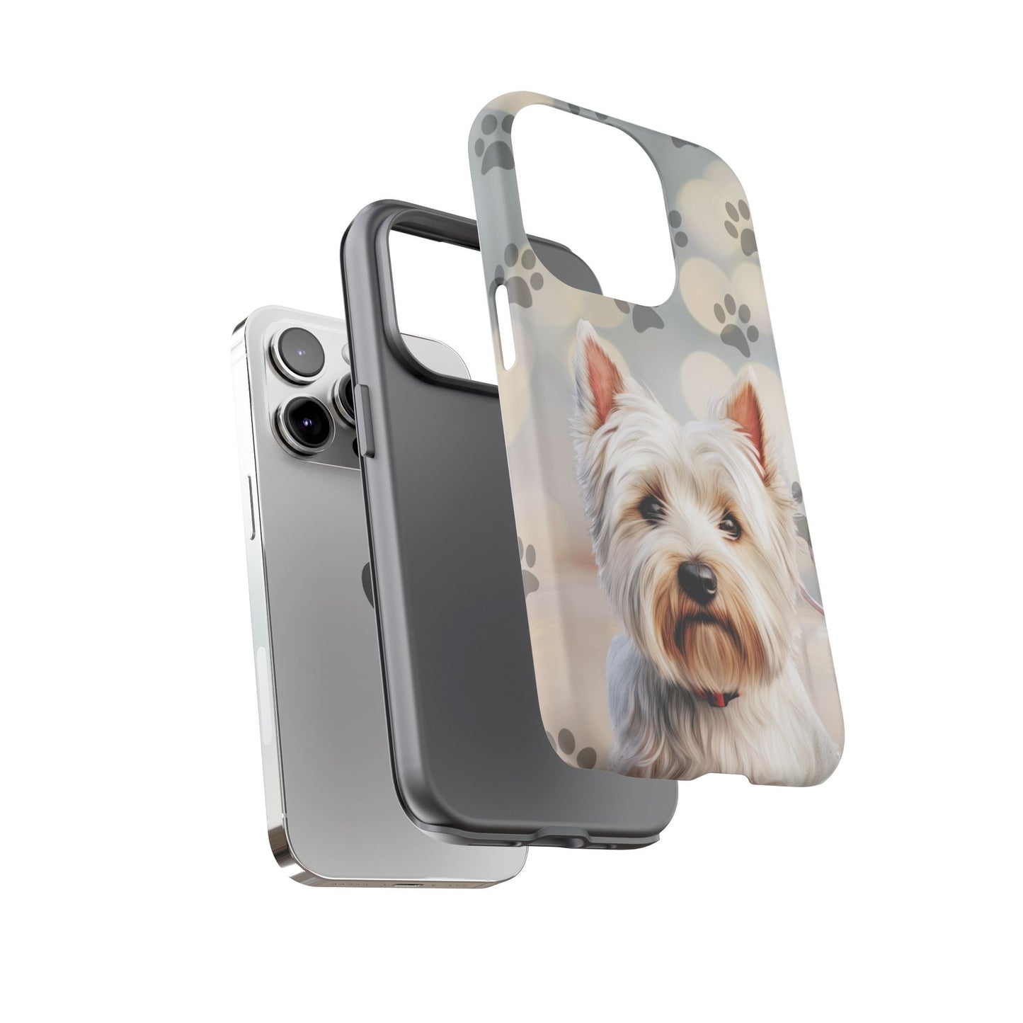 West Highland White Terrier by Tough Cases (Apple iPhone, Samsung Galaxy, and Google Pixel)