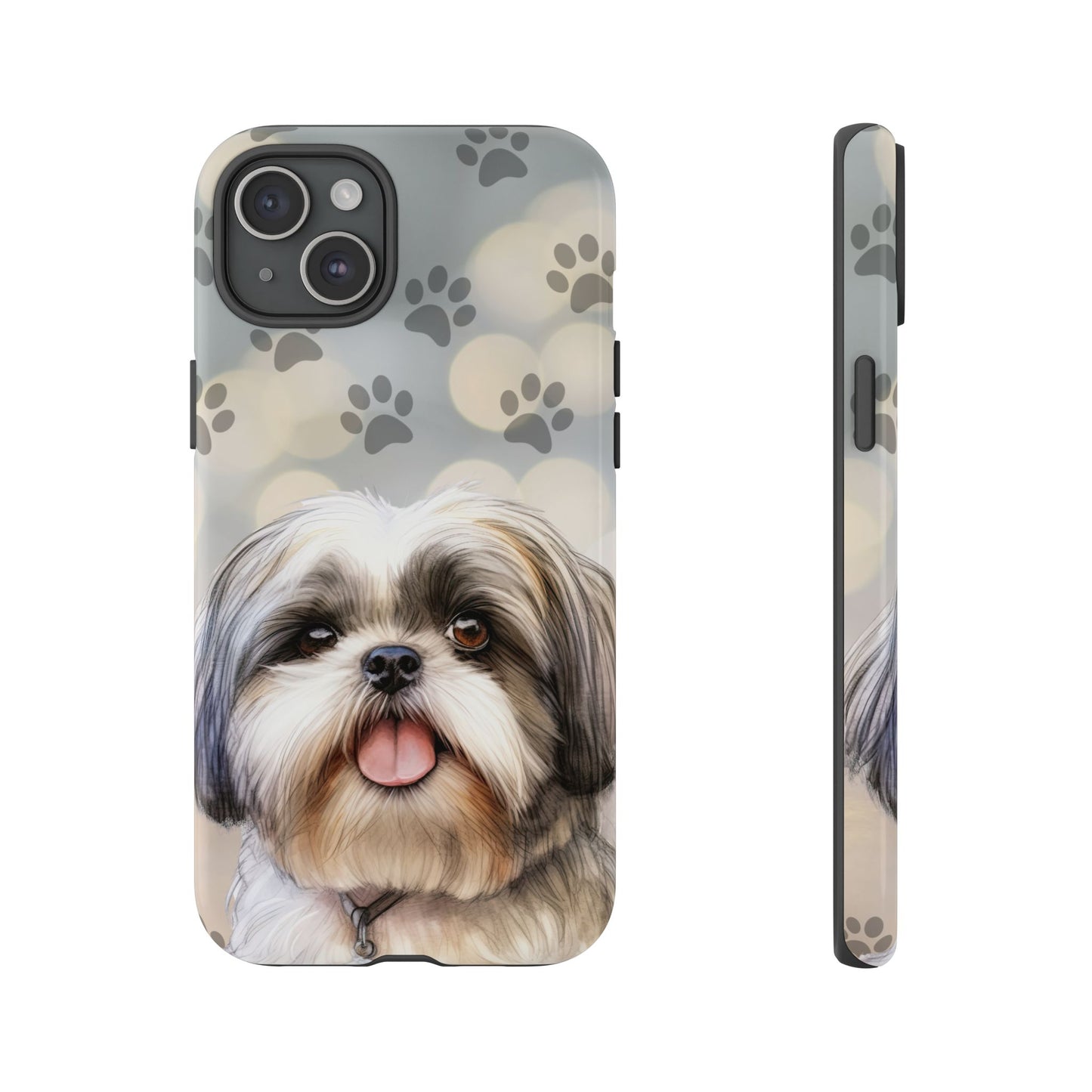 Shih Tzu iPhone 15 Case by Tough Cases (iPhone 15, Pro, Plus and Pro Max)