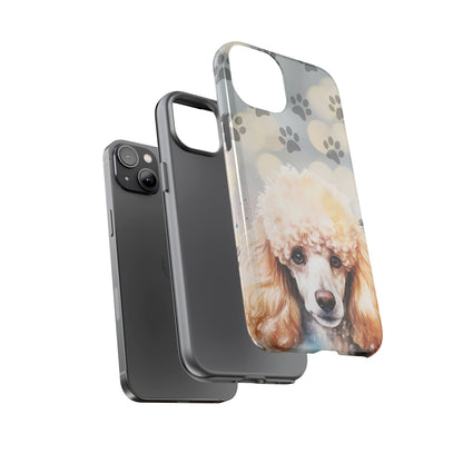 Poodle Phone Case by Tough Cases (Apple iPhone, Samsung Galaxy, and Google Pixel )