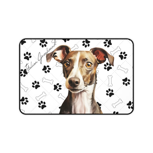 Italian Greyhound Desk Mat