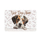 Pointer Personalized Pet Food Mat, Custom Dog Food Mat, Dog Feeding Mat, Cute Pet Mat, Dog Lovers Gift