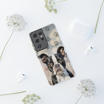 Boston Terrier Phone Case by Tough Cases (Apple iphone, Samsung galaxy, Google Pixel) Boston Terrier