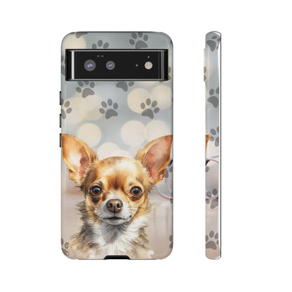 Chihuahua phone case by Tough Cases (Apple iPhone, Samsung Galaxy, and Google Pixel)