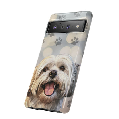 Lhasa Apso Phone Case by Tough Cases (Apple iPhone, Samsung Galaxy, and Google Pixel)