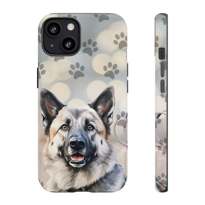 Norwegian Elkhound by Tough Cases (Apple iPhone, Samsung Galaxy, and Google Pixel)