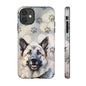 Norwegian Elkhound by Tough Cases (Apple iPhone, Samsung Galaxy, and Google Pixel)