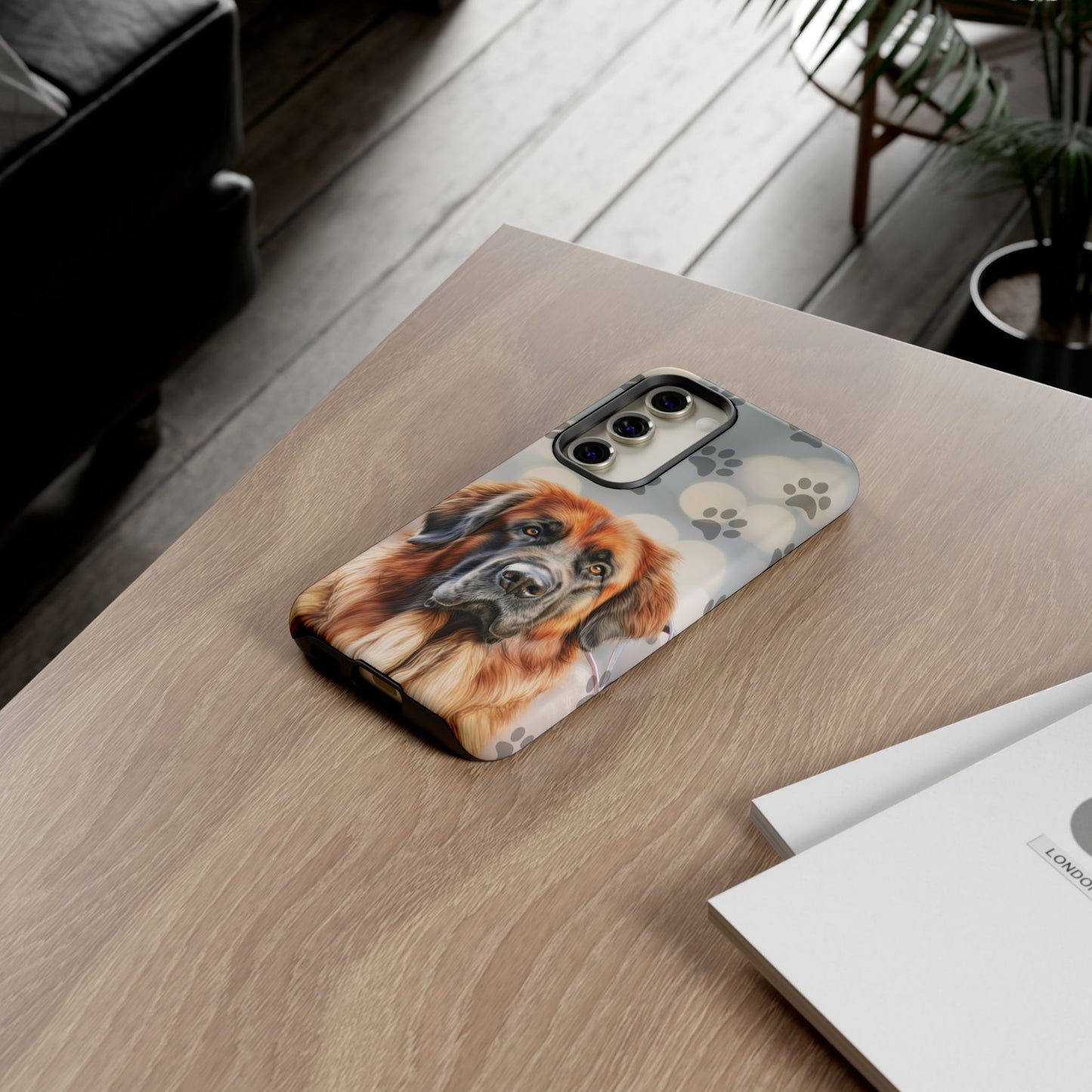 Leonberger Phone Case by Tough Cases (Apple iPhone, Samsung Galaxy, and Google Pixel)
