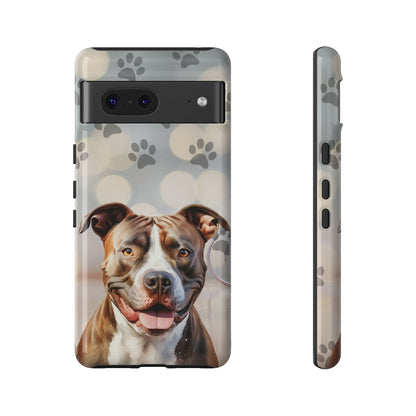 Phone Case by Tough Cases (Apple iphone, Samsung Galaxy, Google Pixel) Staffordshire Terrier