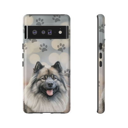 Keeshond Phone Case by Tough Cases ( Apple iPhone, Samsung Galaxy, and Google Pixel)