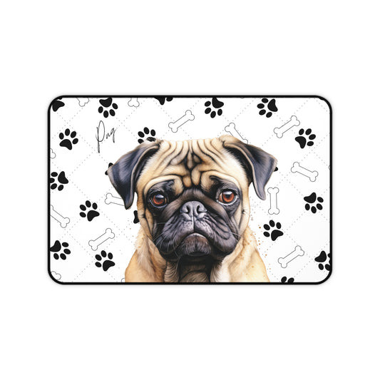 Pug Desk Mat