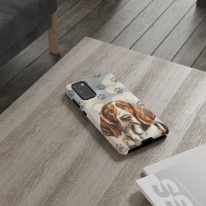 Basset Hound Phone Case by Tough Cases (Apple iPhone, Samsung Galaxy, and Google Pixel)