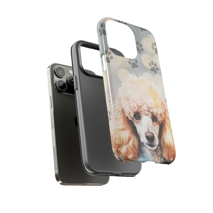 Poodle Phone Case by Tough Cases (Apple iPhone, Samsung Galaxy, and Google Pixel )
