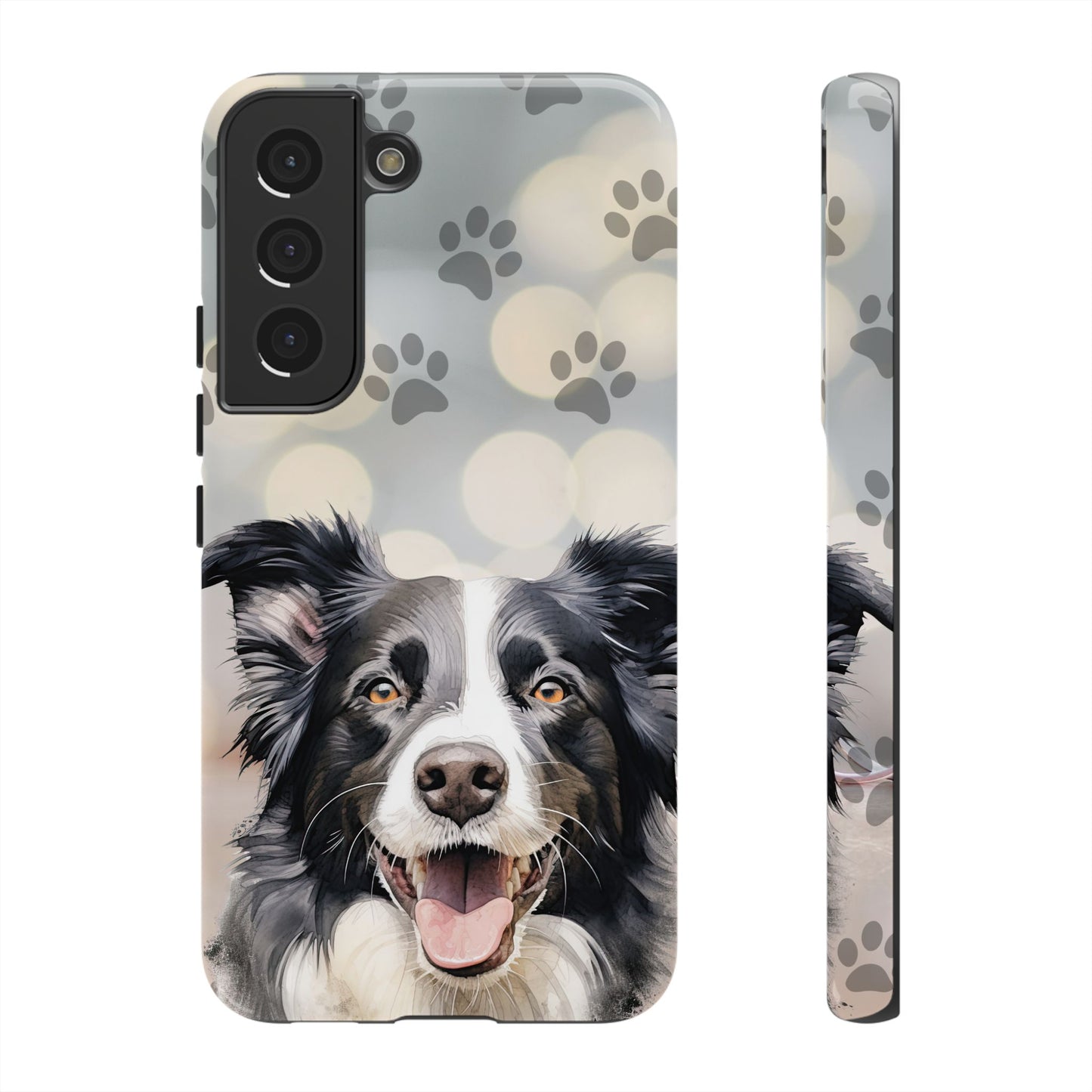 Border Collie Phone Case by Tough Cases (Apple iPhone, Samsung Galaxy, and Google Pixel)