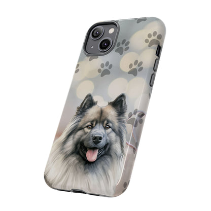 Keeshond Phone Case by Tough Cases ( Apple iPhone, Samsung Galaxy, and Google Pixel)