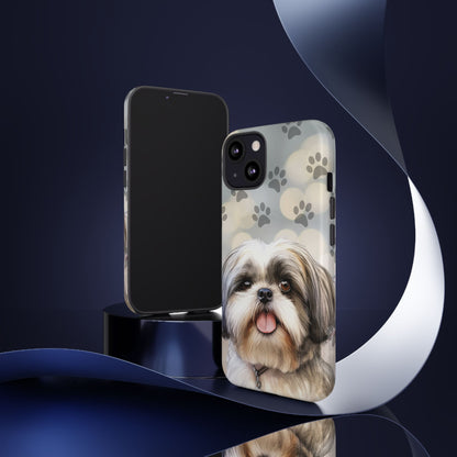 Shih Tzu iPhone 15 Case by Tough Cases (iPhone 15, Pro, Plus and Pro Max)