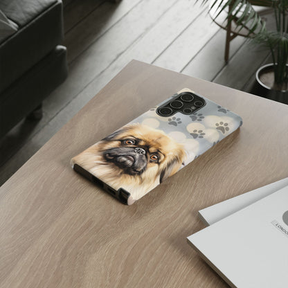 Pekingese by Tough Cases (Apple iPhone, Samsung Galaxy, and Google Pixel devices)