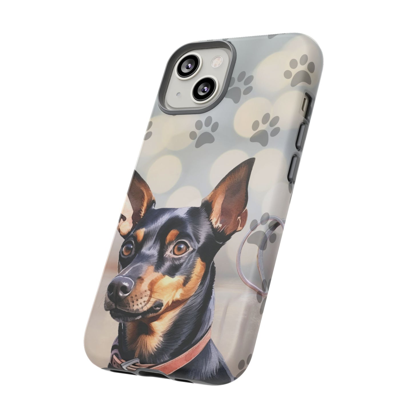 Miniature Pinscher by Tough Cases (Apple iPhone, Samsung Galaxy, and Google Pixel)