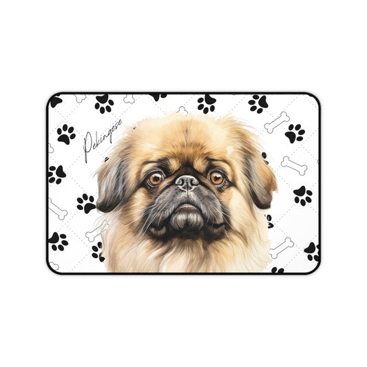 Pekingese Desk Mat