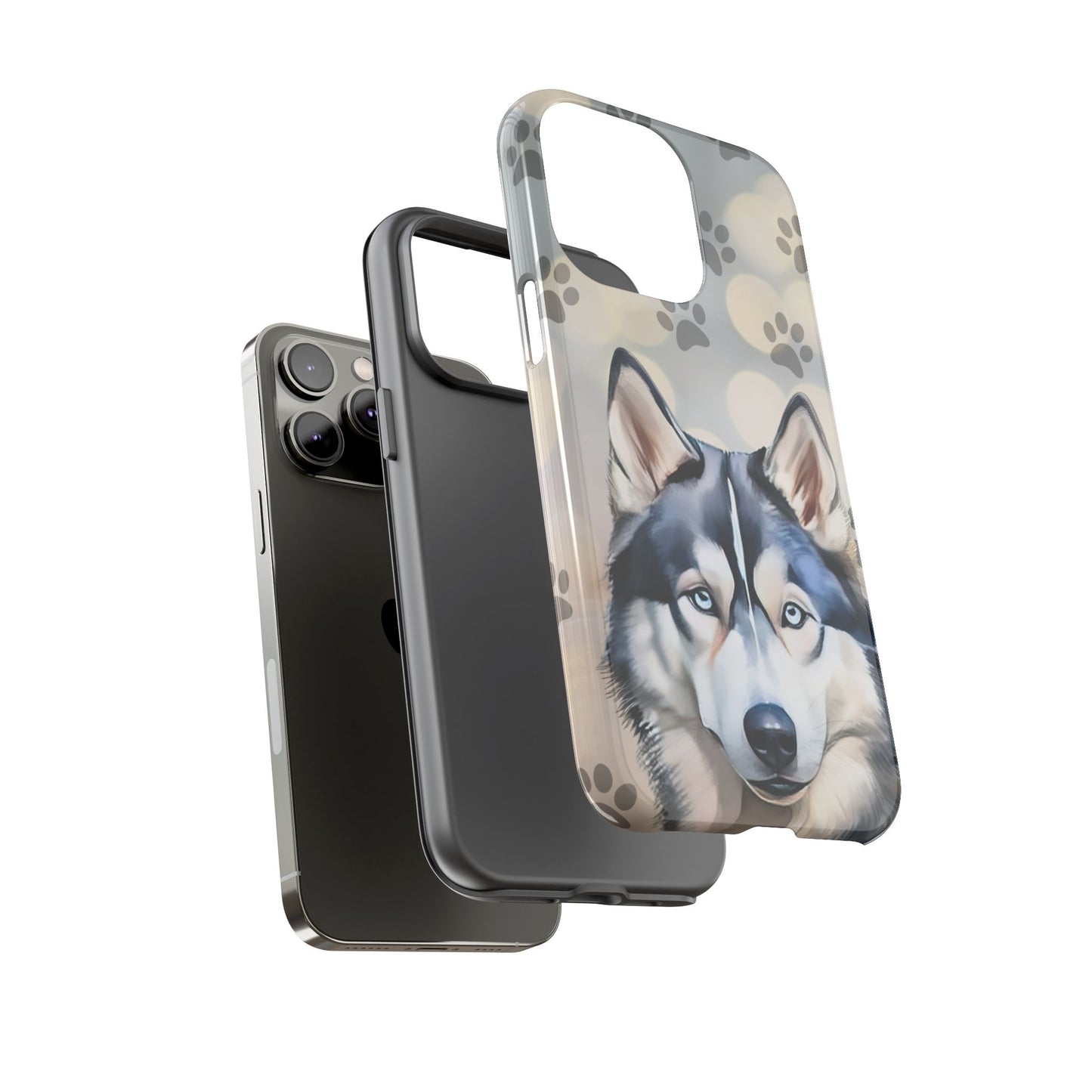 Siberian Husky Phone Cases by Tough Cases (Apple iPhone, Samsung Galaxy, and Google Pixel)