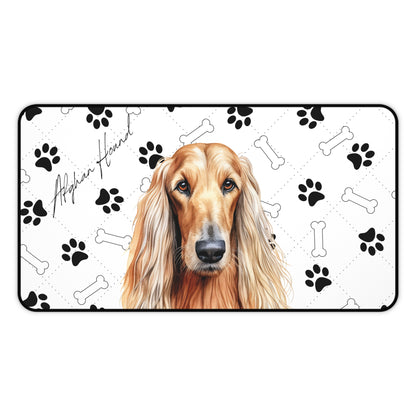 Afghan Hound Desk Mat