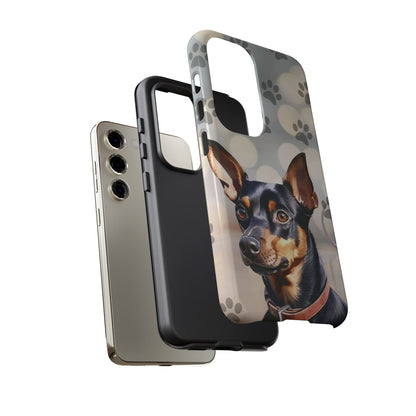 Miniature Pinscher by Tough Cases (Apple iPhone, Samsung Galaxy, and Google Pixel)