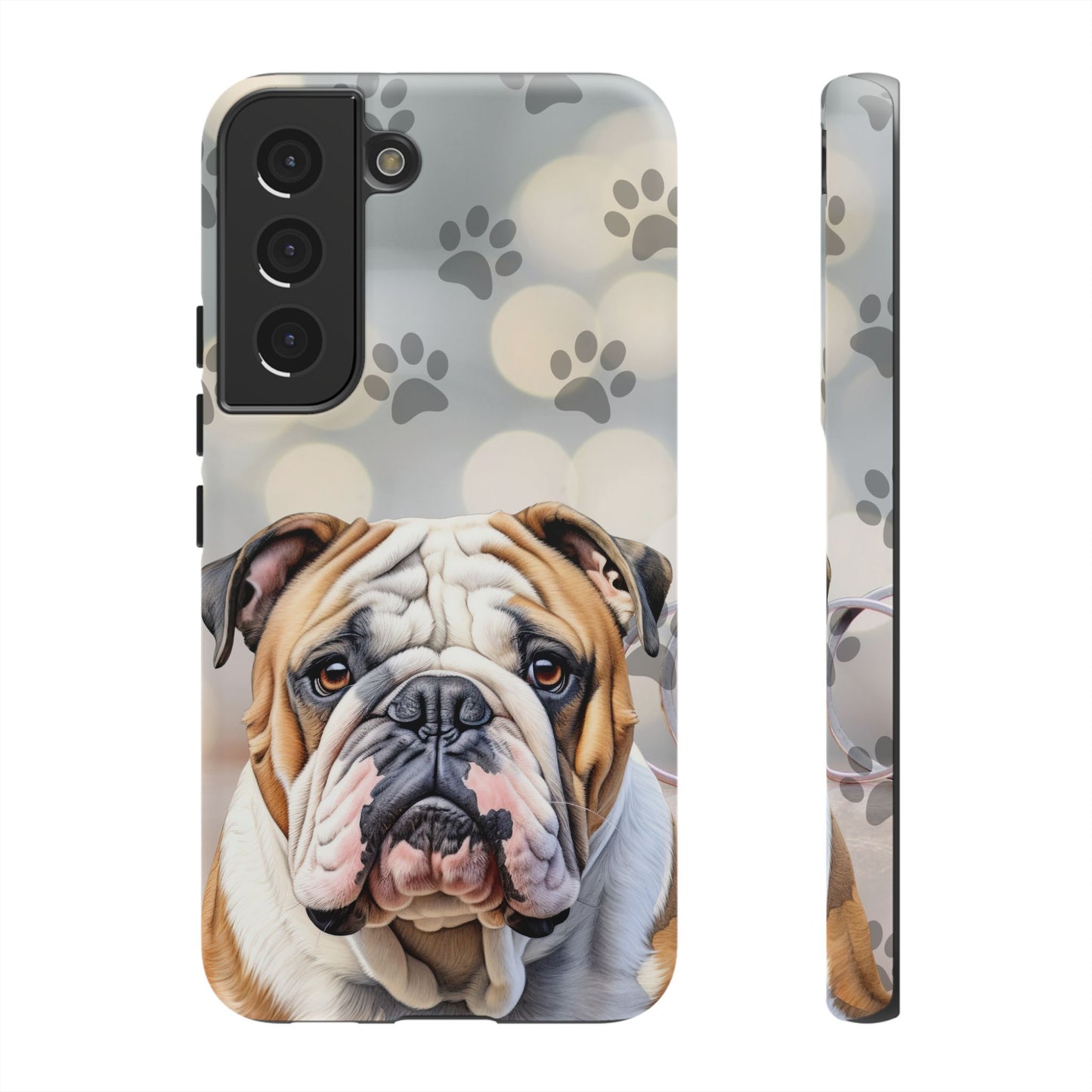Bull Dog Phone Case by Tough Cases (Apple iPhone, Samsung Galaxy, and Google Pixel)