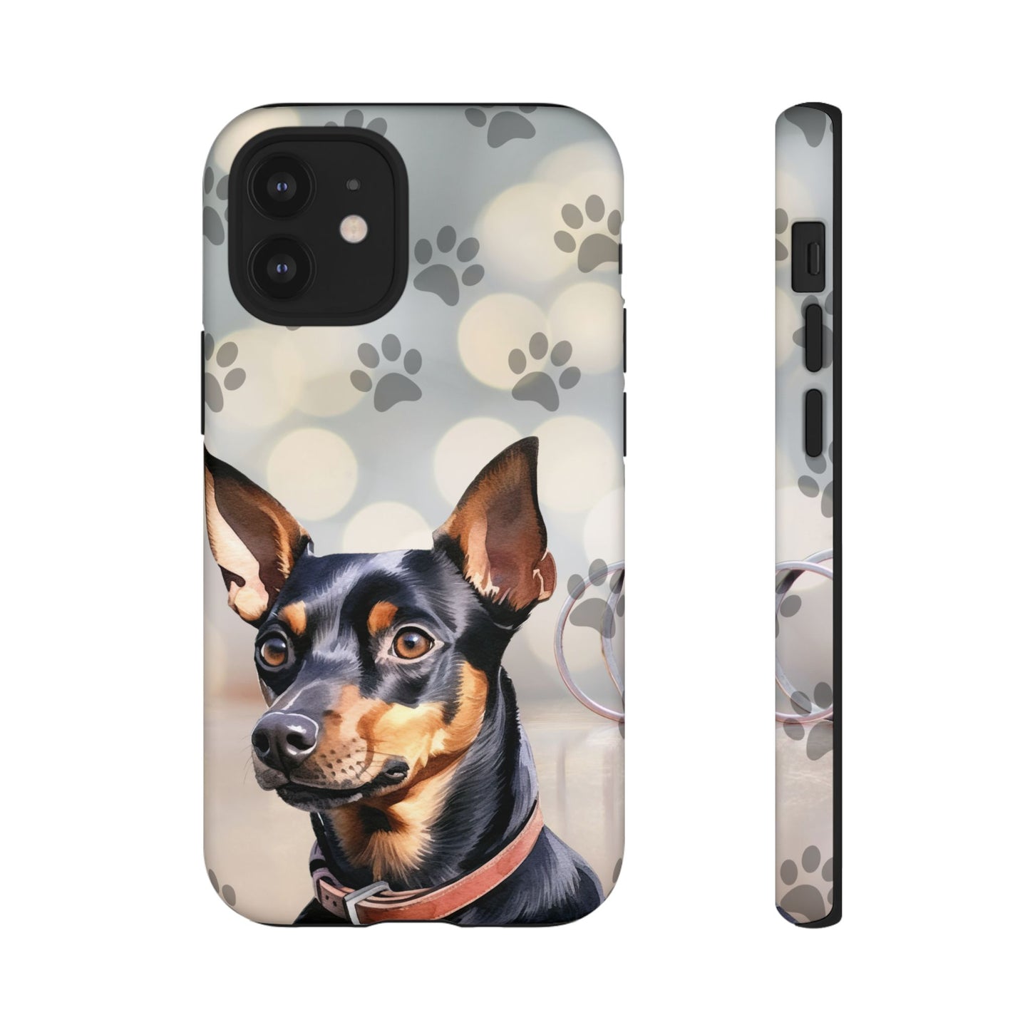Miniature Pinscher by Tough Cases (Apple iPhone, Samsung Galaxy, and Google Pixel)