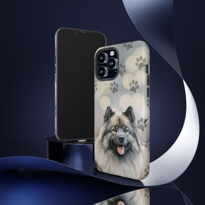 Keeshond Phone Case by Tough Cases ( Apple iPhone, Samsung Galaxy, and Google Pixel)
