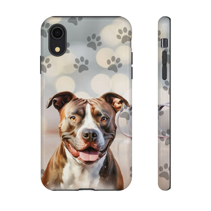 Phone Case by Tough Cases (Apple iphone, Samsung Galaxy, Google Pixel) Staffordshire Terrier