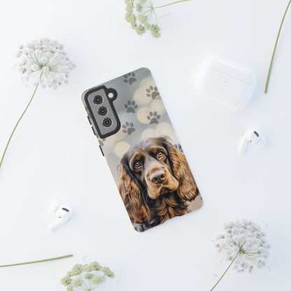 English Cocker Spaniel Phone Case by Tough Cases (Apple iPhone, Samsung Galaxy, and Google Pixel)