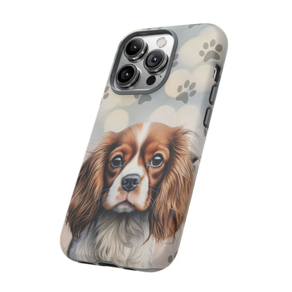 Cavalier King Charles Spaniel phone case by Tough Cases (Apple iPhone, Samsung Galaxy, and Google Pixel)