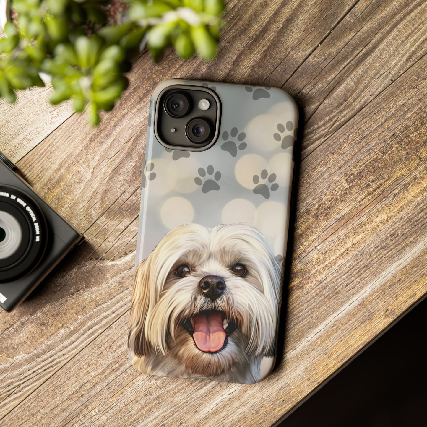 Lhasa Apso Phone Case by Tough Cases (Apple iPhone, Samsung Galaxy, and Google Pixel)