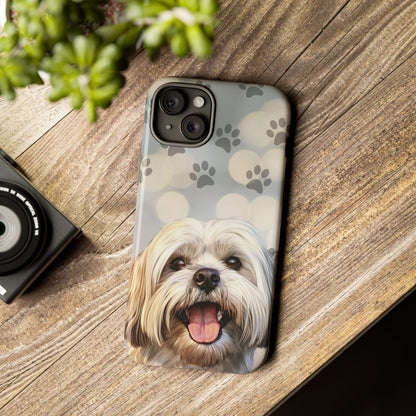 Lhasa Apso Phone Case by Tough Cases (Apple iPhone, Samsung Galaxy, and Google Pixel)