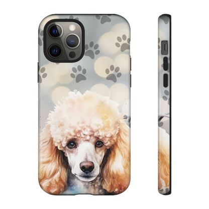 Poodle Phone Case by Tough Cases (Apple iPhone, Samsung Galaxy, and Google Pixel )