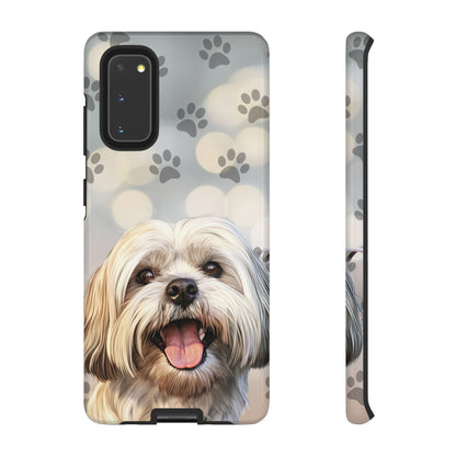 Lhasa Apso Phone Case by Tough Cases (Apple iPhone, Samsung Galaxy, and Google Pixel)