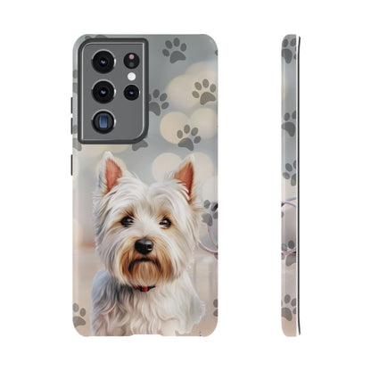 West Highland White Terrier by Tough Cases (Apple iPhone, Samsung Galaxy, and Google Pixel)