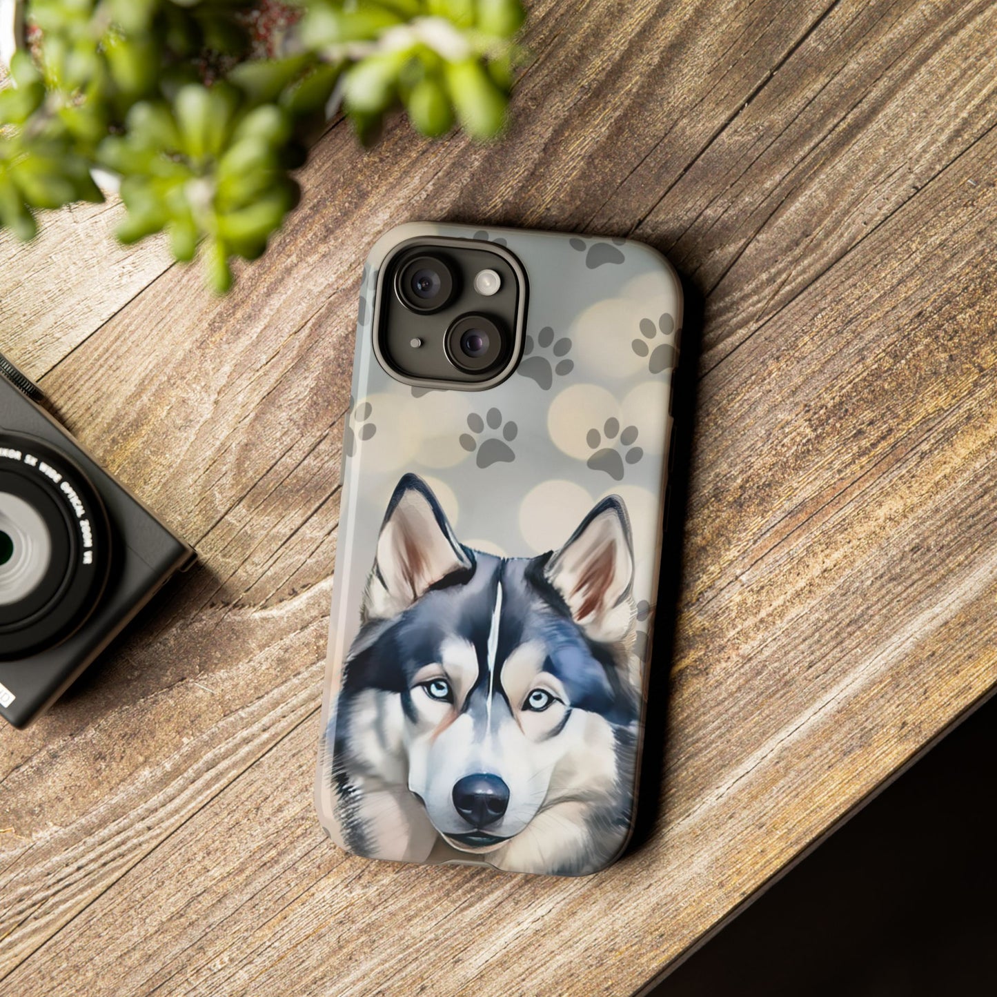 Siberian Husky Phone Cases by Tough Cases (Apple iPhone, Samsung Galaxy, and Google Pixel)