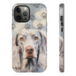 Weimaraner Phone Case by Tough Cases (Apple iPhone, Samsung Galaxy, and Google Pixel)