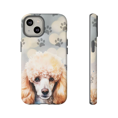 Poodle Phone Case by Tough Cases (Apple iPhone, Samsung Galaxy, and Google Pixel )